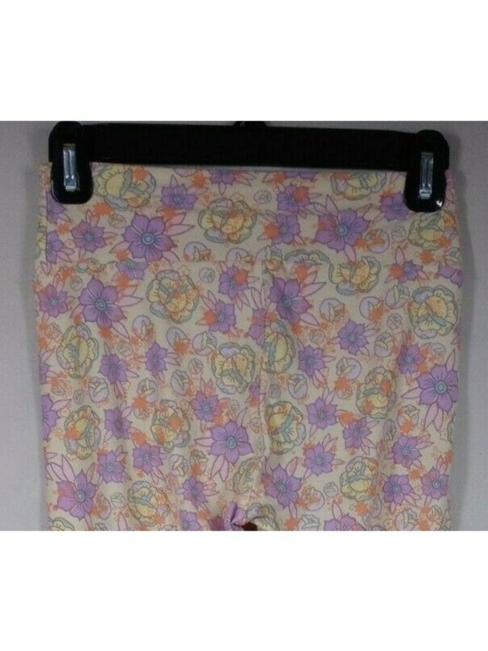 New LuLaRoe One Size Leggings With Colorful Pastel Floral Designs